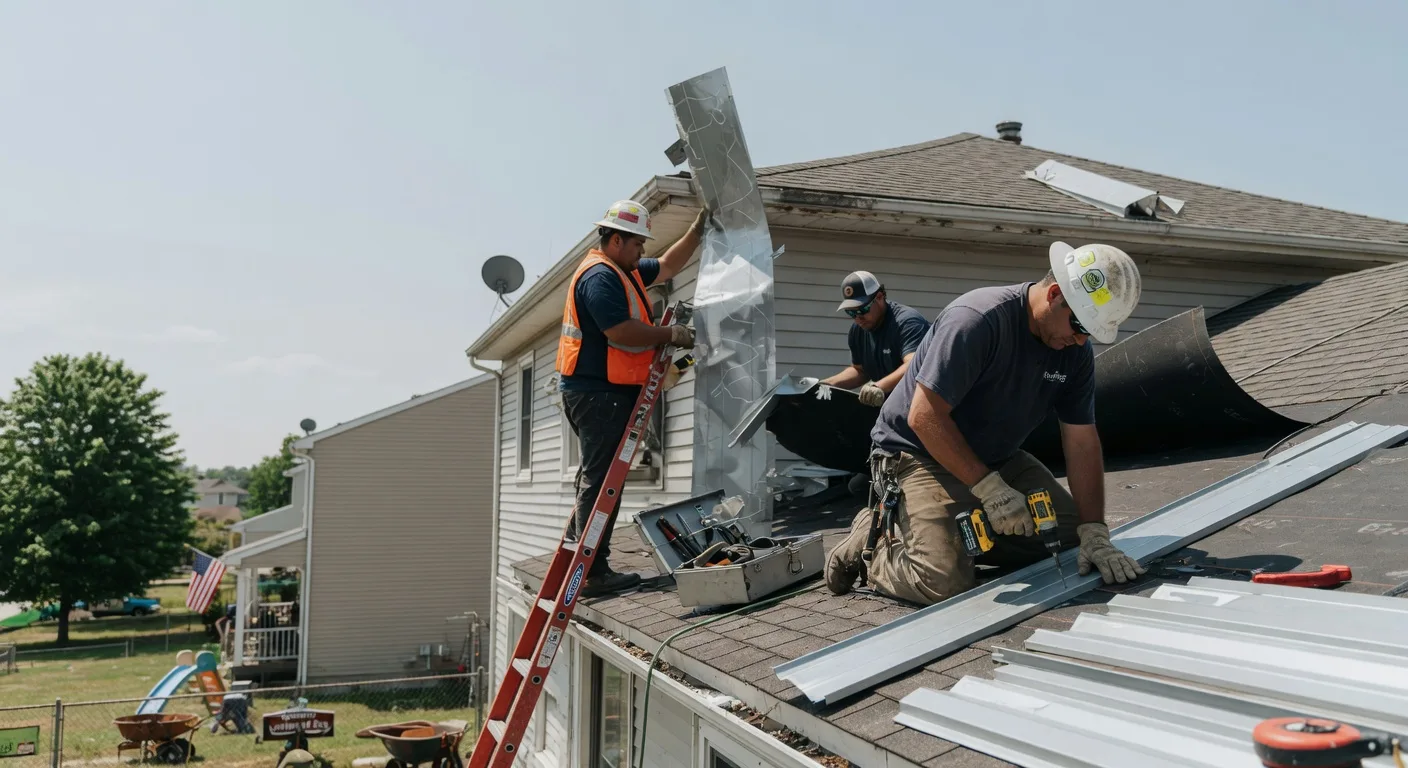 Storm Damage Metal Roof Repair in Skwentna, AK